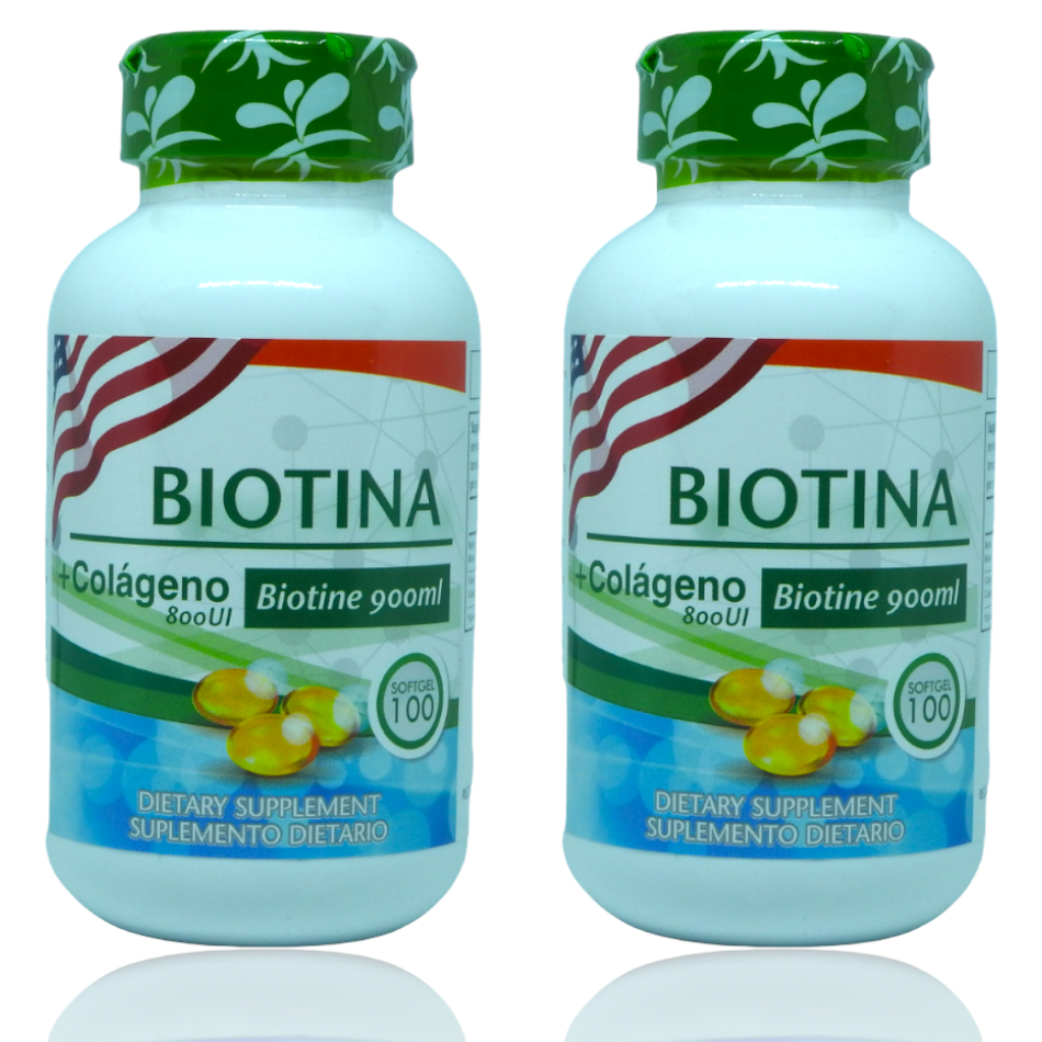Biotina +  Colageno